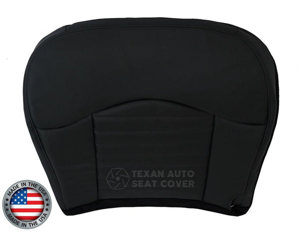 2000 Ford F-150 Harley Davidson Crew-Cab Passenger Side Bottom Synthetic Leather Replacement Seat Cover Black