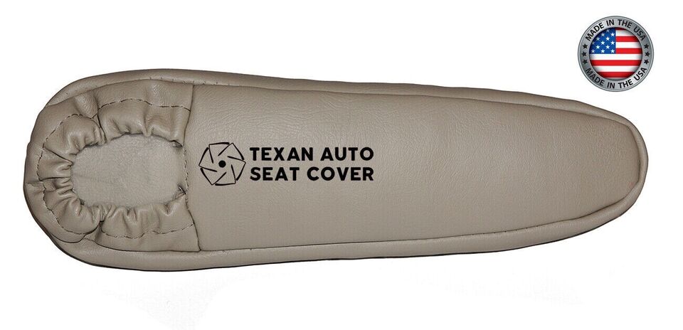 Fits 2003, 2004, 2005, 2006 GMC Yukon, Yukon XL Denali Passenger Side Armrest Synthetic Leather Replacement Seat Cover "Tan"