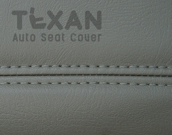 Fits 2009, 2010, 2011, 2012, 2013, 2014 Chevy Tahoe/Suburban Driver Side Lean Back Perforated Leather Seat Cover Gray