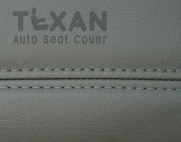 Fits 2005, 2006 Chevy Avalanche 1500 2500 LT LS Z71, Z66 Driver Side Lean Back Leather Replacement Seat Cover Gray