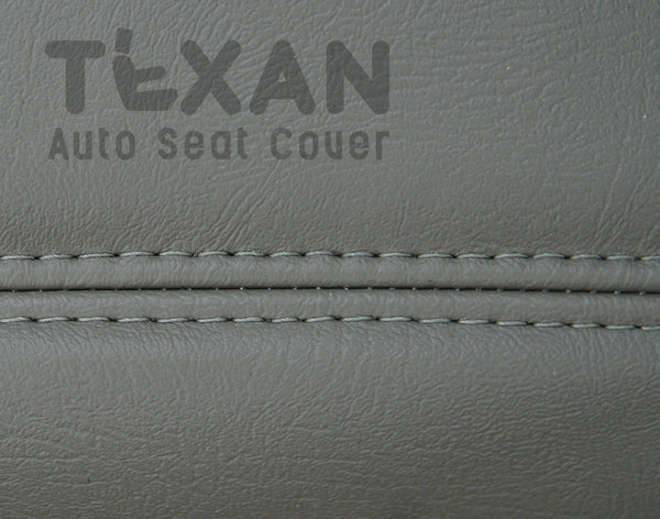 Fits 2007, 2008, 2009, 2020, 2011, 2012, 2013 Chevy Avalanche Driver Side Bottom Leather Replacement Seat Cover Gray