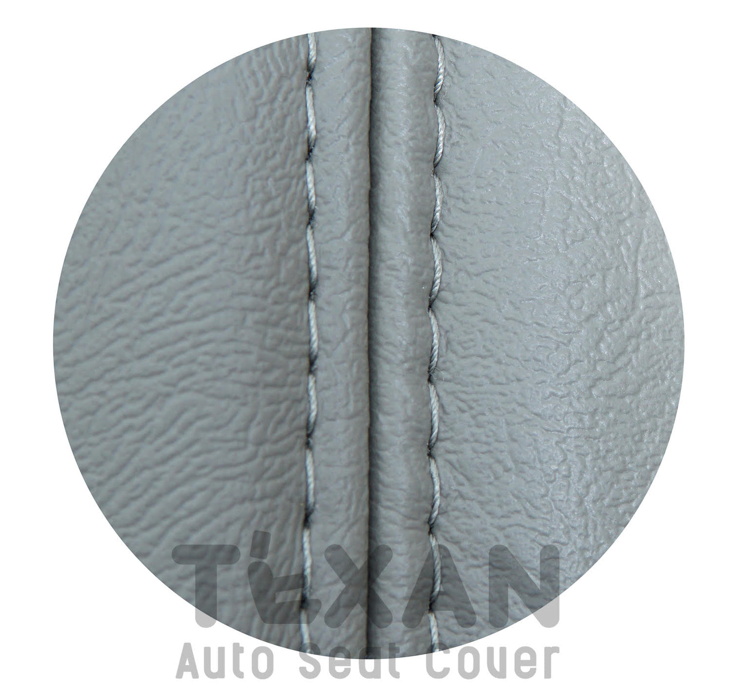 Fits 2007, 2008, 2009, 2020, 2011, 2012, 2013 Chevy Avalanche Passenger Side Lean Back Leather Replacement Seat Cover Gray