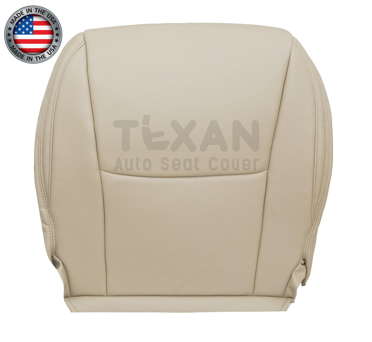2003, 2004, 2005, 2006, 2007, 2008, 2009 Lexus Gx470 Driver Side Bottom Leather Replacement Seat Cover Ivory Tan