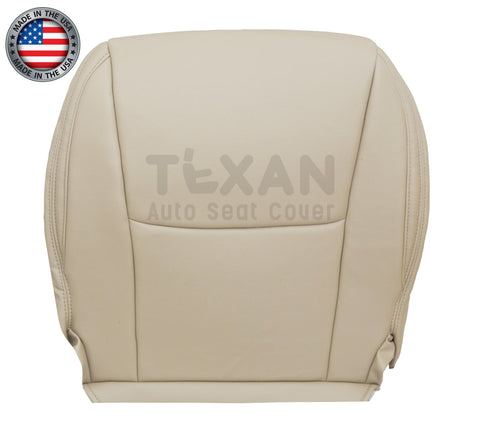 2003, 2004, 2005, 2006, 2007, 2008, 2009 Lexus Gx470 Driver Side Bottom Leather Replacement Seat Cover Ivory Tan