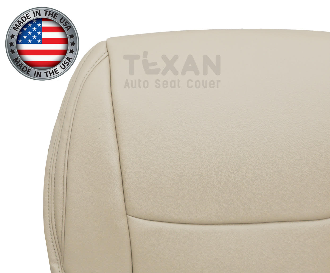 2003, 2004, 2005, 2006, 2007, 2008, 2009 Lexus Gx470 Driver Side Bottom Leather Replacement Seat Cover Ivory Tan