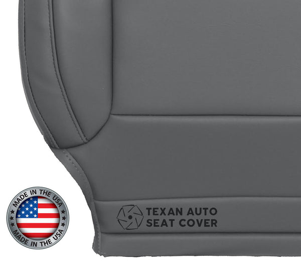 2015 to 2020 Chevy Tahoe/Suburban LT, LS Driver Side Bottom Synthetic Leather Replacement Cover Gray