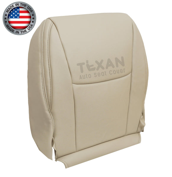 2003, 2004, 2005, 2006, 2007, 2008, 2009 Lexus Gx470 Driver Side Bottom Leather Replacement Seat Cover Ivory Tan