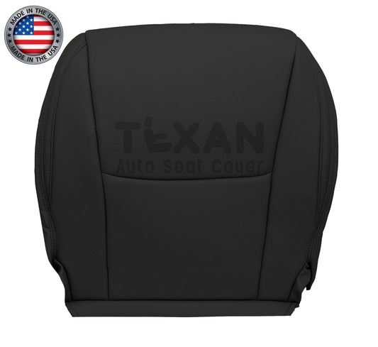 2003, 2004, 2005, 2006, 2007, 2008, 2009 Lexus Gx470 Passenger Side Bottom Synthetic Leather Replacement Seat Cover Dark Gray
