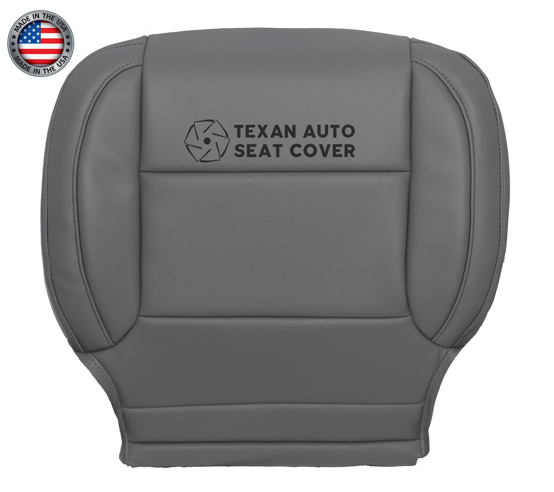 2015 to 2020 Chevy Tahoe/Suburban LT, LS Passenger Side Bottom Synthetic Leather Replacement Cover Gray