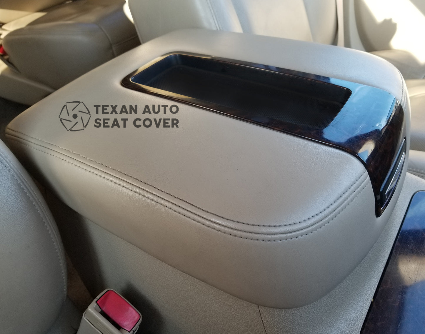 Fits 2007, 2008, 2009, 2020, 2011, 2012, 2013 Chevy Avalanche Center Console Replacement Cover Tan