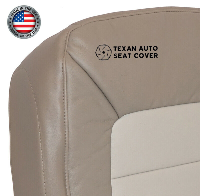 2003, 2004, 2005, 2006 Ford Expedition Eddie Bauer, 4X4, 2WD, 4.6L, 5.4L Passenger Bottom Vinyl Seat Cover Tan