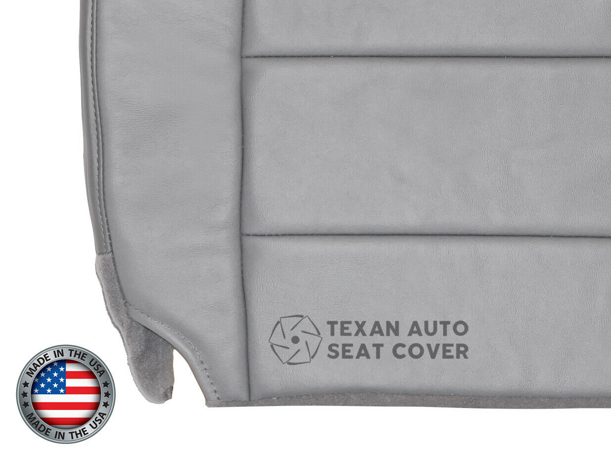 2003, 2004, 2005, 2006 Ford Expedition XLT XLS Sport 2WD 5.4L Driver Bottom Leather Seat Cover Gray