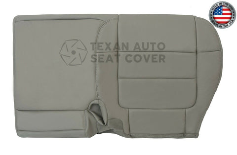 2001, 2002 Ford F150 Lariat Passenger Bench Leather Seat Cover Gray