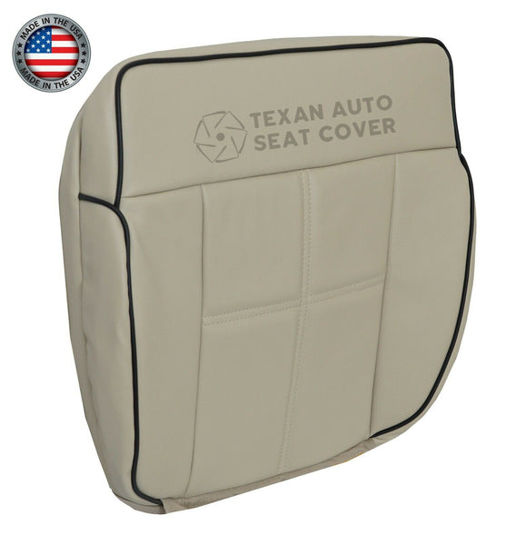 2006, 2007, 2008 Lincoln Mark LT 2WD Driver Bottom Leather Replacement Seat Cover Tan
