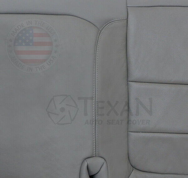 2002, 2003 Ford F150 Lariat Super Crew , Crew Cab Passenger Bench Synthetic Leather Seat Cover Gray