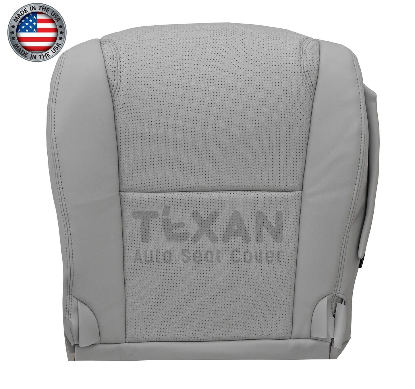 For 2006 - 2011 Lexus GS Driver Bottom Perforated Seat Cover Gray