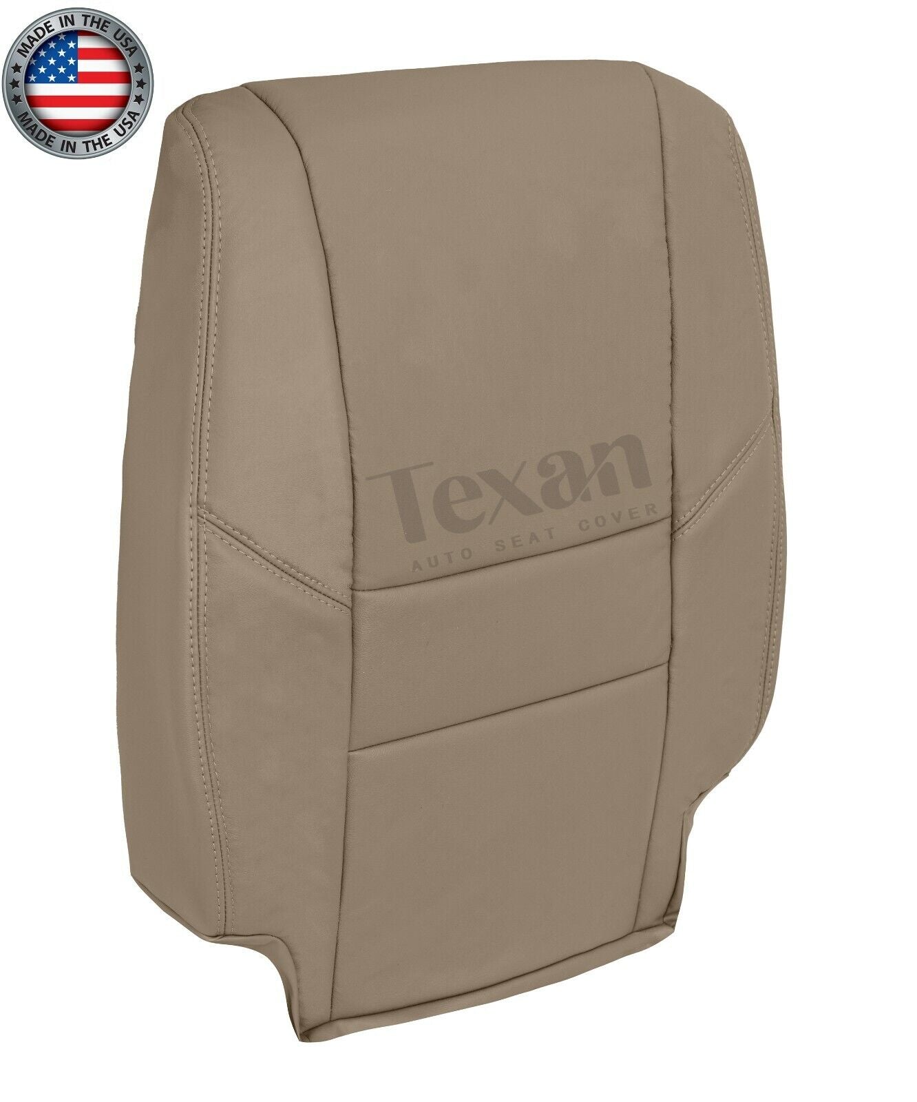 2001, 2002, 2003, 2004 Toyota Sequoia Driver Side Lean Back Vinyl Seat Cover Tan