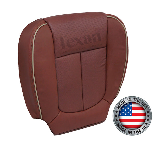 2009, 2010, 2011, 2012 Ford F150 Passenger Side Bottom Leather Replacement Seat Cover King Ranch