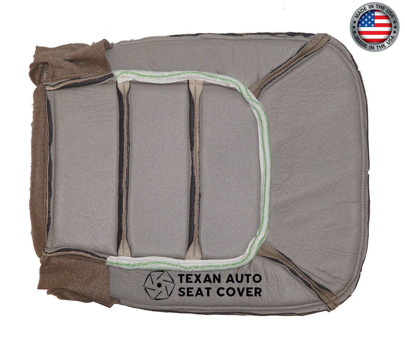 2003, 2004, 2005, 2006 Ford Expedition Eddie Bauer, 4X4, 2WD, 4.6L, 5.4L Driver Bottom Vinyl Seat Cover Tan