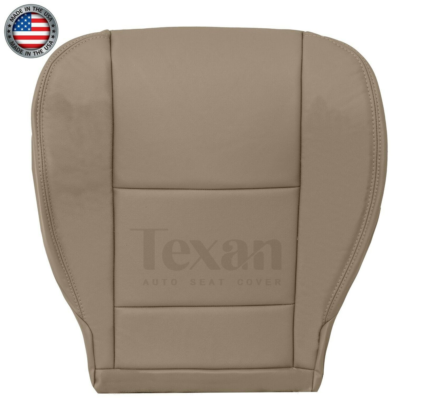 2000, 2001, 2002, 2003, 2004 Toyota Tundra Driver Side Bottom Leather Replacement Seat Cover Tan