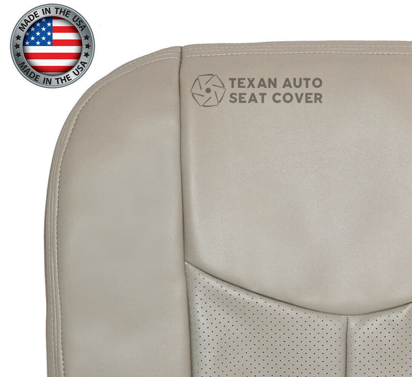 2005-2006 Cadillac Escalade EXT ESV 2WD 4X4 AWD Passenger Side Bottom PERFORATED Leather Seat Cover Shale Tan