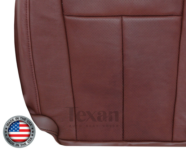 Fits 2007 to 2014 Ford Expedition King Rach Driver Side Bottom Perforated Leather Seat Cover