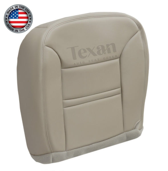 2000, 2001 Ford Excursion Limited Driver Side Bottom Synthetic Leather Replacement Seat Cover Tan