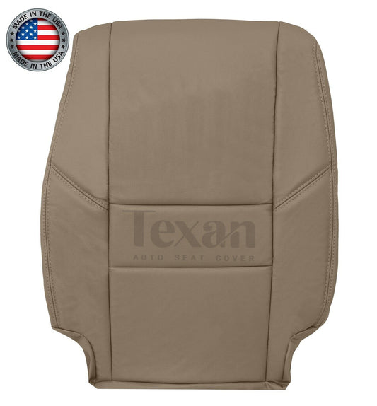 2000, 2001, 2002, 2003, 2004 Toyota Tundra Driver Lean Back Leather Replacement Seat Cover Tan