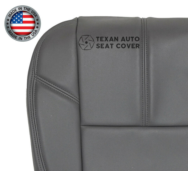 2007 2008 2009 GMC Sieraa 1500HD Work Truck Driver Bottom Vinyl Seat Cover Gray