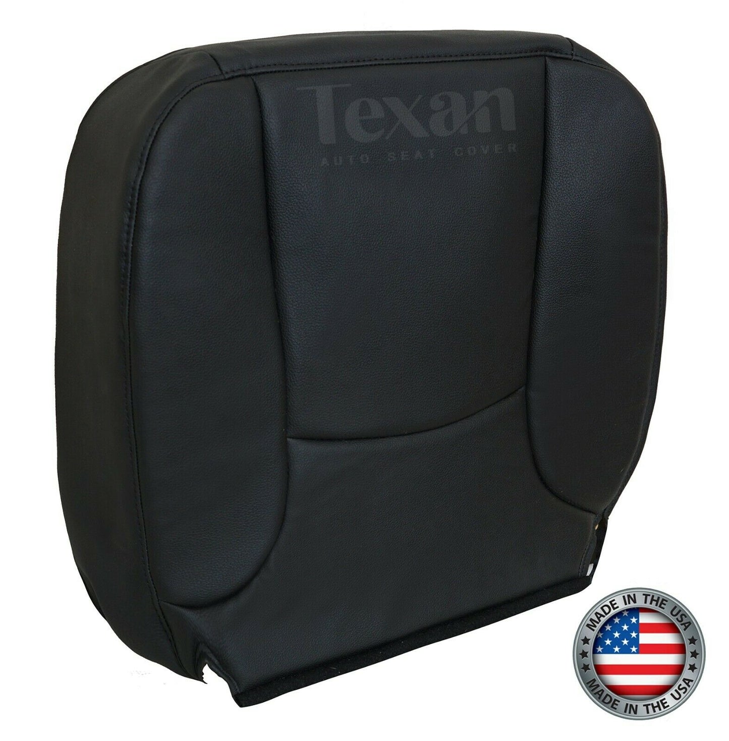 2002, 2003, 2004, 2005 Dodge Ram 1500, 2500, 3500 ST, Base, Work Truck Driver Side Bottom Synthetic Leather Seat Cover Dark Gray