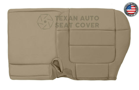 2001, 2002 Ford F150 Lariat Passenger Bench Synthetic Leather Seat Cover Tan