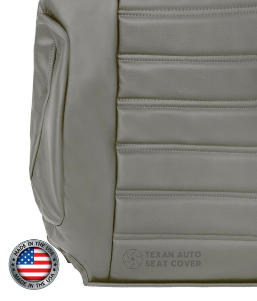 2003, 2004, 2005, 2006, 2007, Hummer H2 SUV, SUT, Truck, Luxury, Adventure Passenger Side lean back Leather Seat Cover Gray