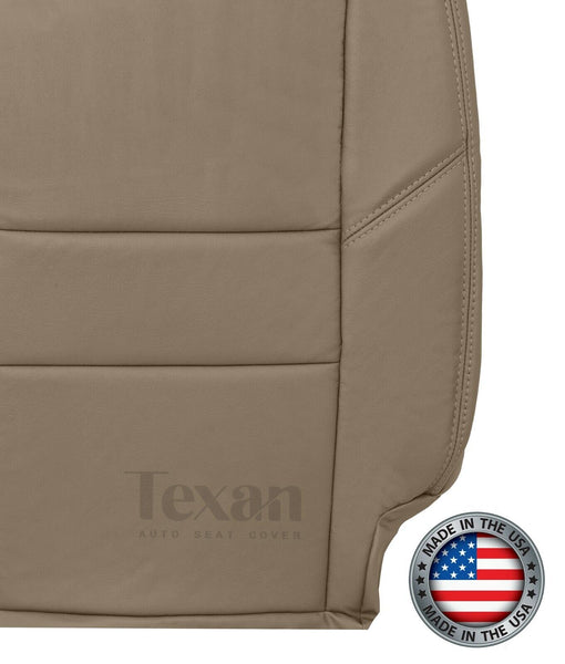 2001, 2002, 2003, 2004 Toyota Sequoia Driver Lean Back Leather Seat Cover Tan