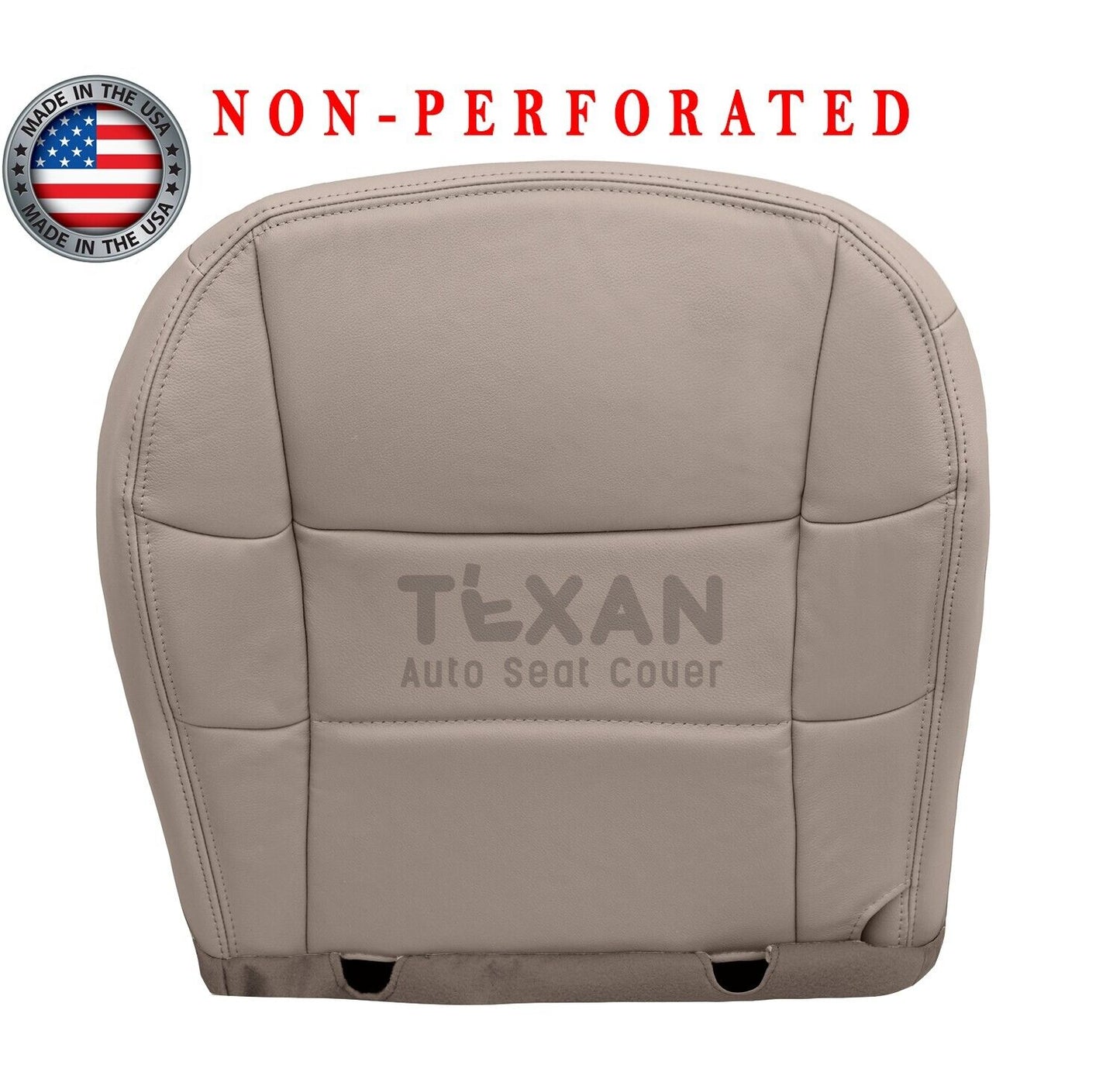 For 2000, 2001, 2002 Lincoln Navigator Passenger Bottom Leatherette Seat Cover Tan