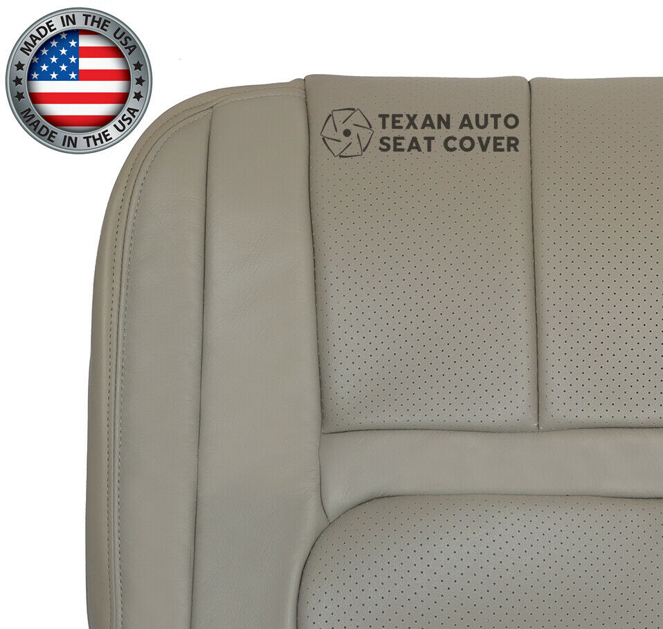1999 2000 Cadillac Escalade Passenger Side Bottom Synthetic Leather Seat Cover shale