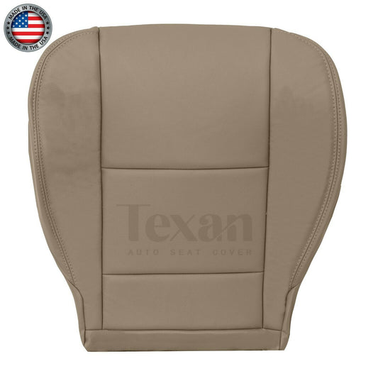 Passenger Bottom Vinyl Seat Cover Tan for 2000 to 2004 Toyota Tundra 