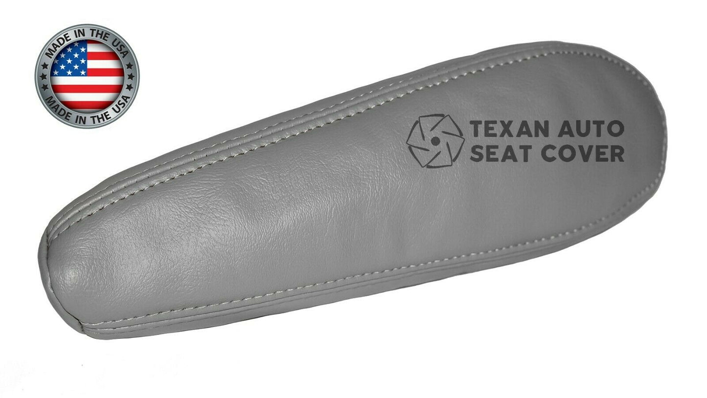 1995, 1996, 1997, 1998, 1999 GMC Sierra 1500 2500 3500 SLT SLE Z71 Passenger Side Armrest Synthetic Leather Replacement Seat Cover Gray