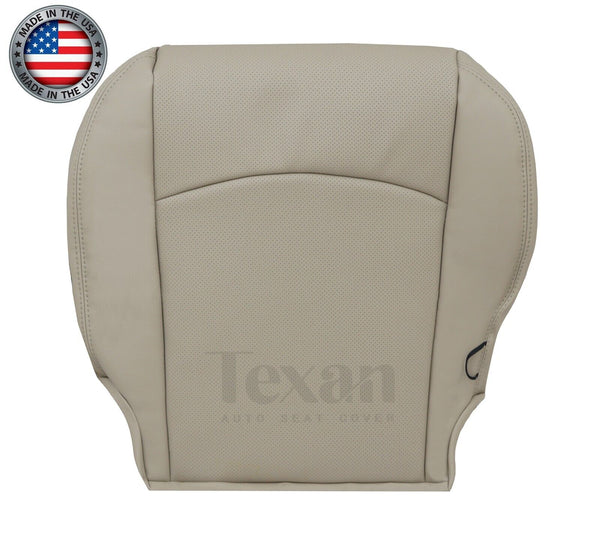 2013-2018 Dodge Ram Laramie, Limited, Long Horn Driver Bottom Leather Seat Cover Tan