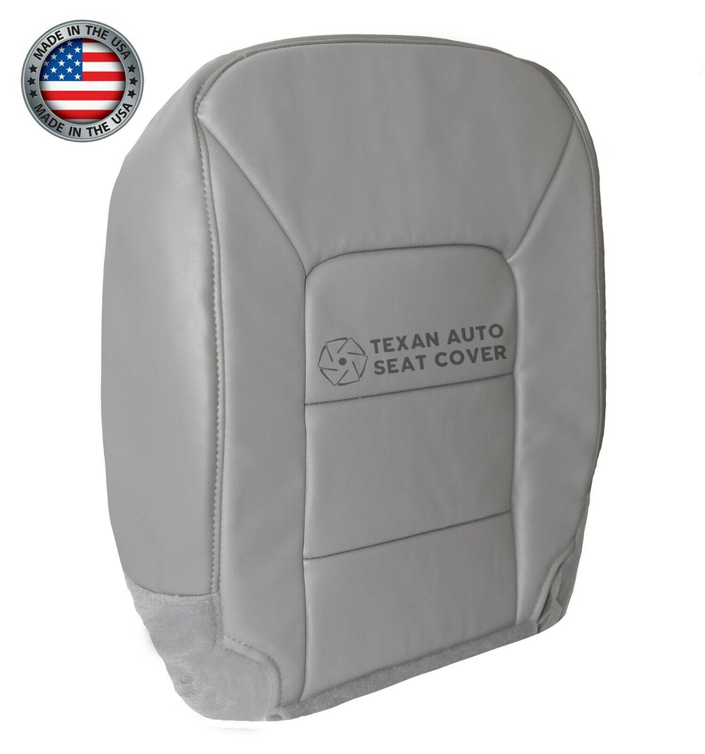 2003, 2004, 2005, 2006 Ford Expedition XLT XLS Sport 2WD 5.4L Driver Bottom Leather Seat Cover Gray