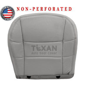 1998, 1999 Lincoln Navigator 2WD, 4X4 Driver Side Bottom Leather Seat Cover Gray