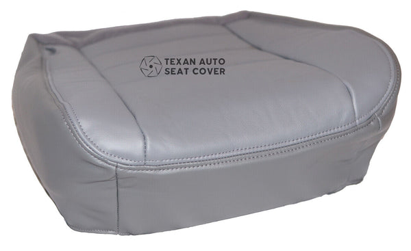 04, 05 Ford Excursion Limited XLT Passenger Bottom Leatherette Seat Cover Gray