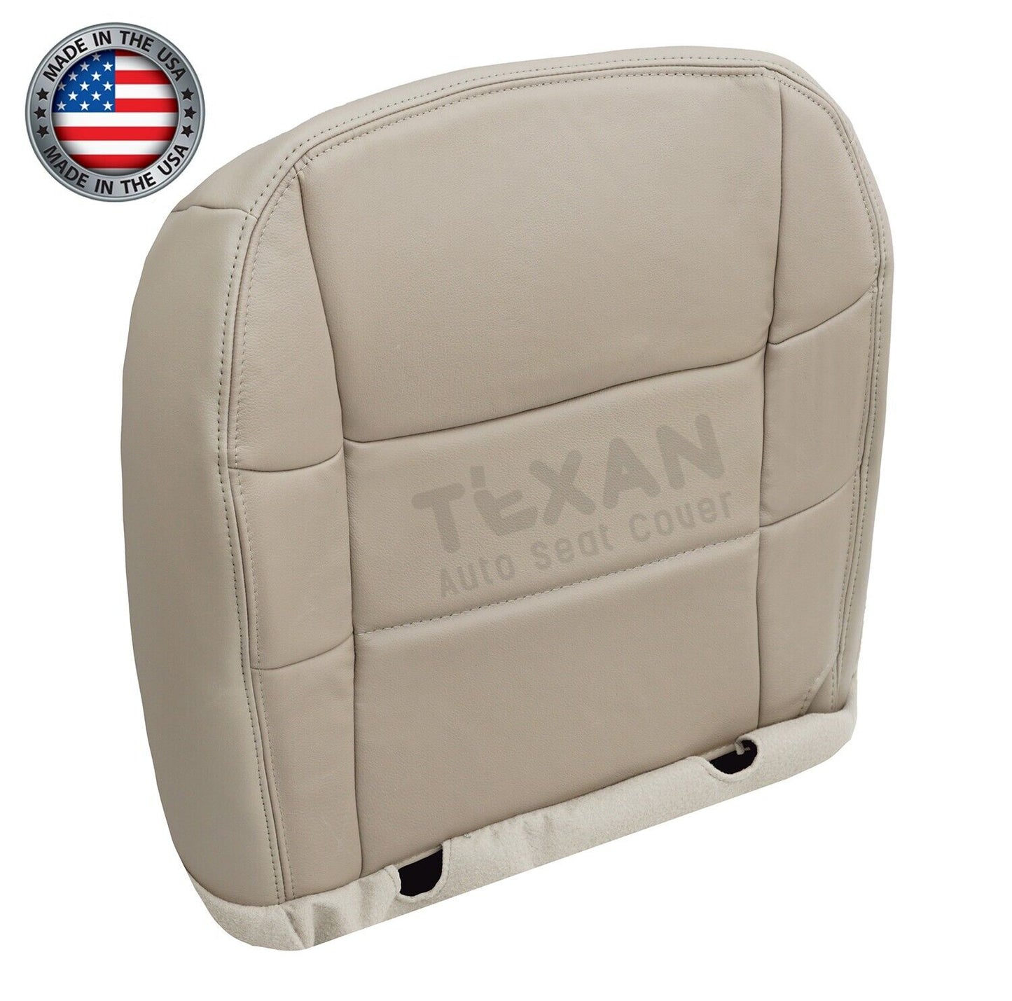 1998, 1999 Lincoln Navigator Driver Side Bottom Synthetic Leather Seat Cover Tan