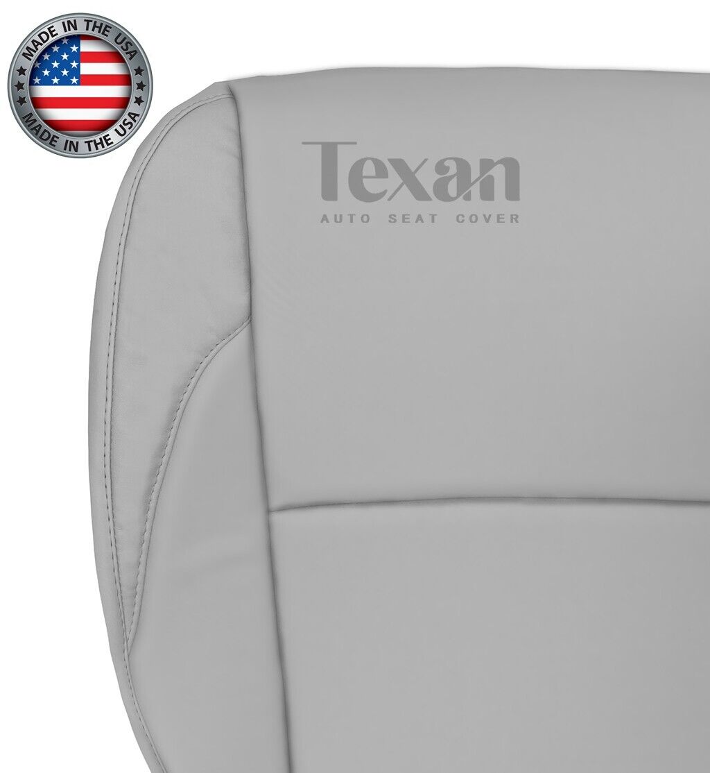 For 2007 to 2012 Lexus ES350 Driver Side Bottom Leather Replacement Seat Cover Gray