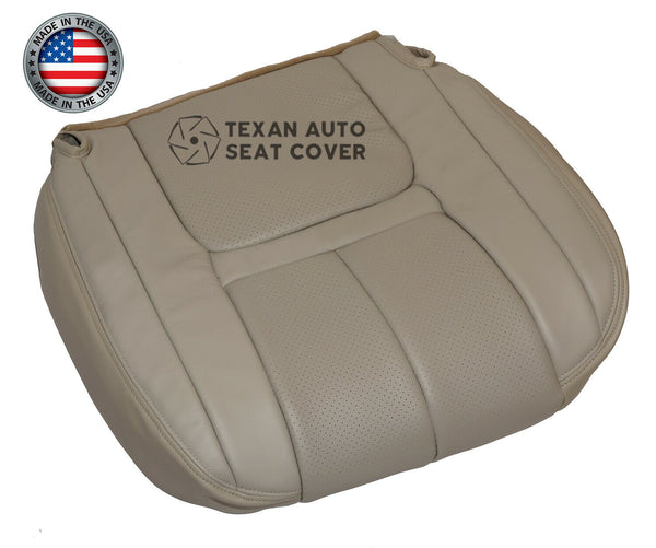 1999, 2000 Cadillac Escalade Passenger Side Bottom PERFORATED Leather Seat Cover Shale Tan