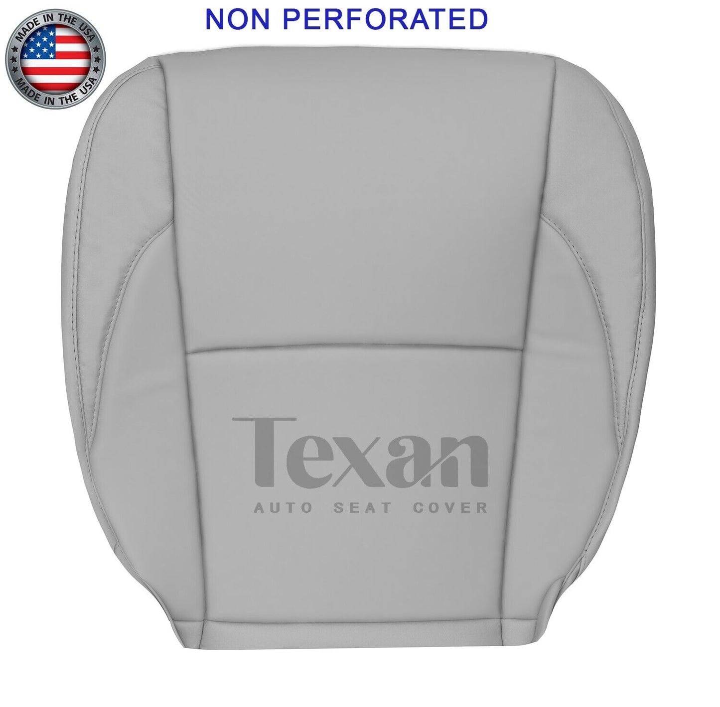 For 2007 to 2012 Lexus ES350 Driver Bottom Leather Seat Cover Gray