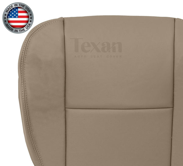 2000, 2001, 2002, 2003, 2004 Toyota Tundra Passenger Side Bottom Leather Replacement Seat Cover Tan