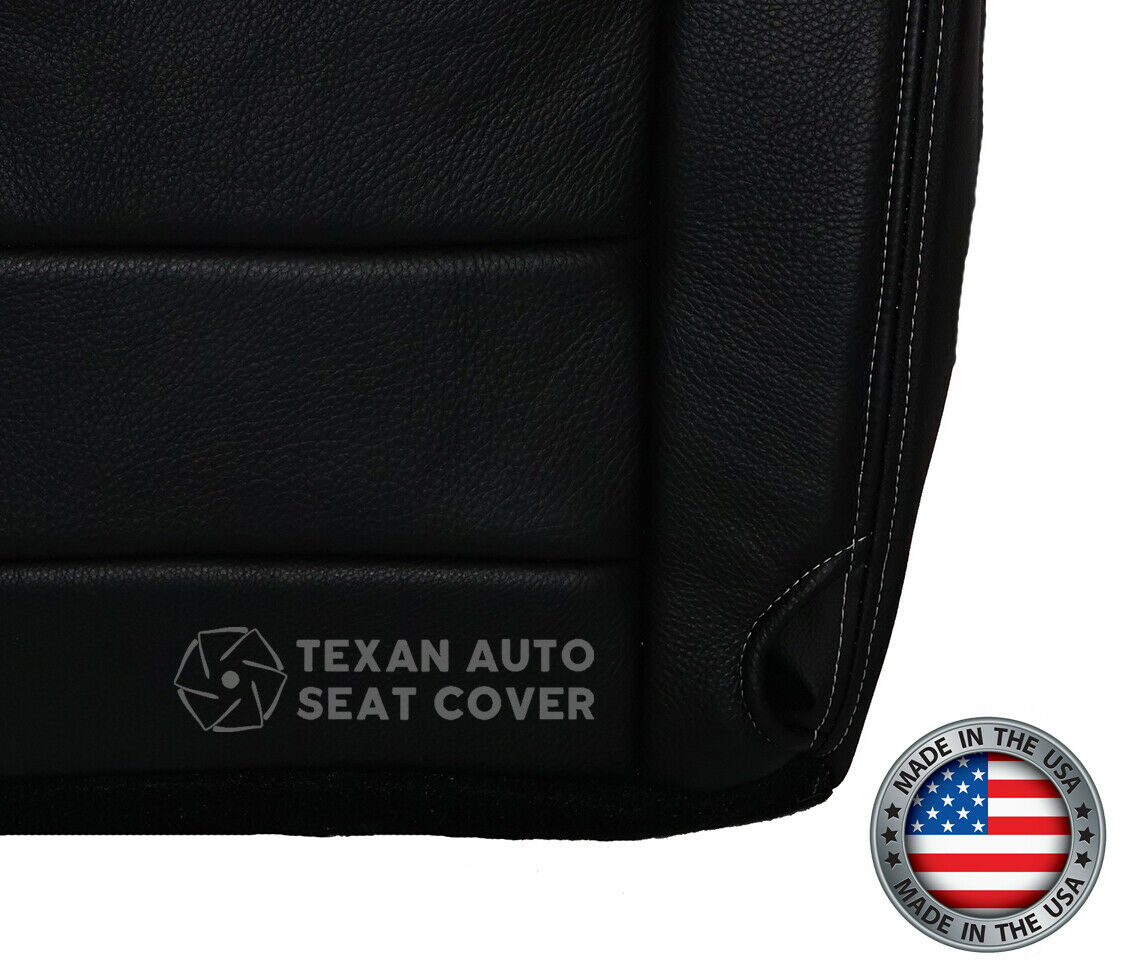2008 Ford F-250 4X4 Single Cab Driver Bottom Synthetic Leather Seat Cover Black