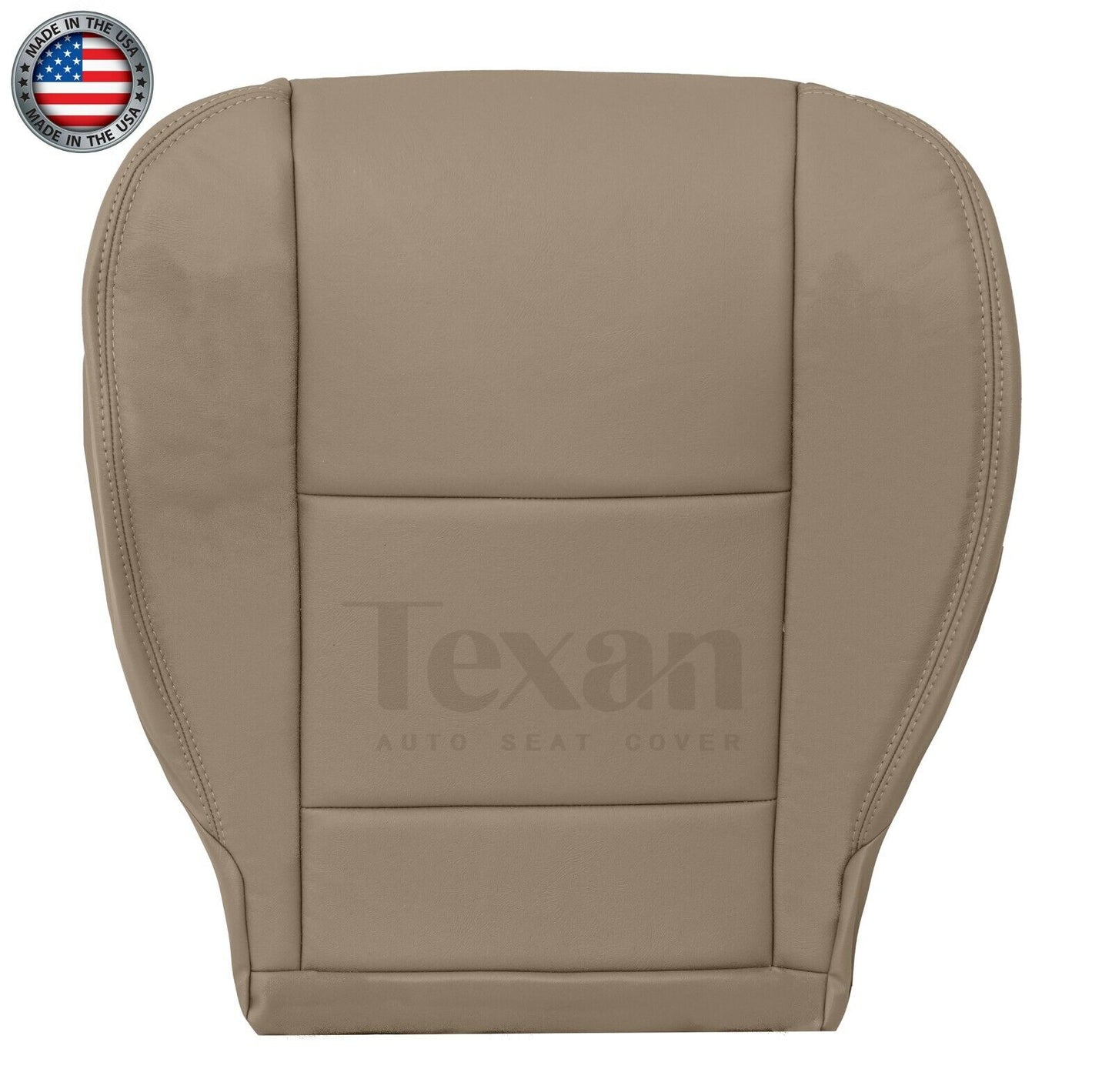 2001, 2002, 2003, 2004 Toyota Sequoia Base, SR5, Limited Driver Side Bottom Synthetic Leather Seat Cover Tan