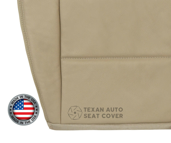 2005, 2006, 2007, 2008, 2009 Ford Mustang V6 Driver Side Bottom Leather Replacement Seat Cover Tan