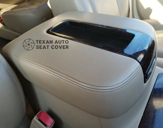 2007 to 2014 Chevy Silverado LT, LS, LTZ, Z71 Center Console Lid Cover Tan